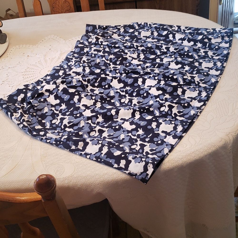 CJ Banks Abstract Design Skort Sz 3X - Picture 2 of 6